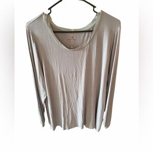 Laurie Felt Gray Long Sleeve Shirt